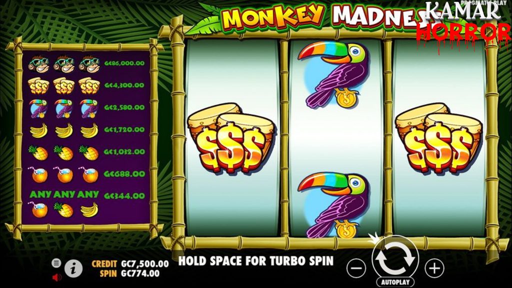 RUBY8000 Bawa Keseruan Slot Monkey Madness yang Unik
