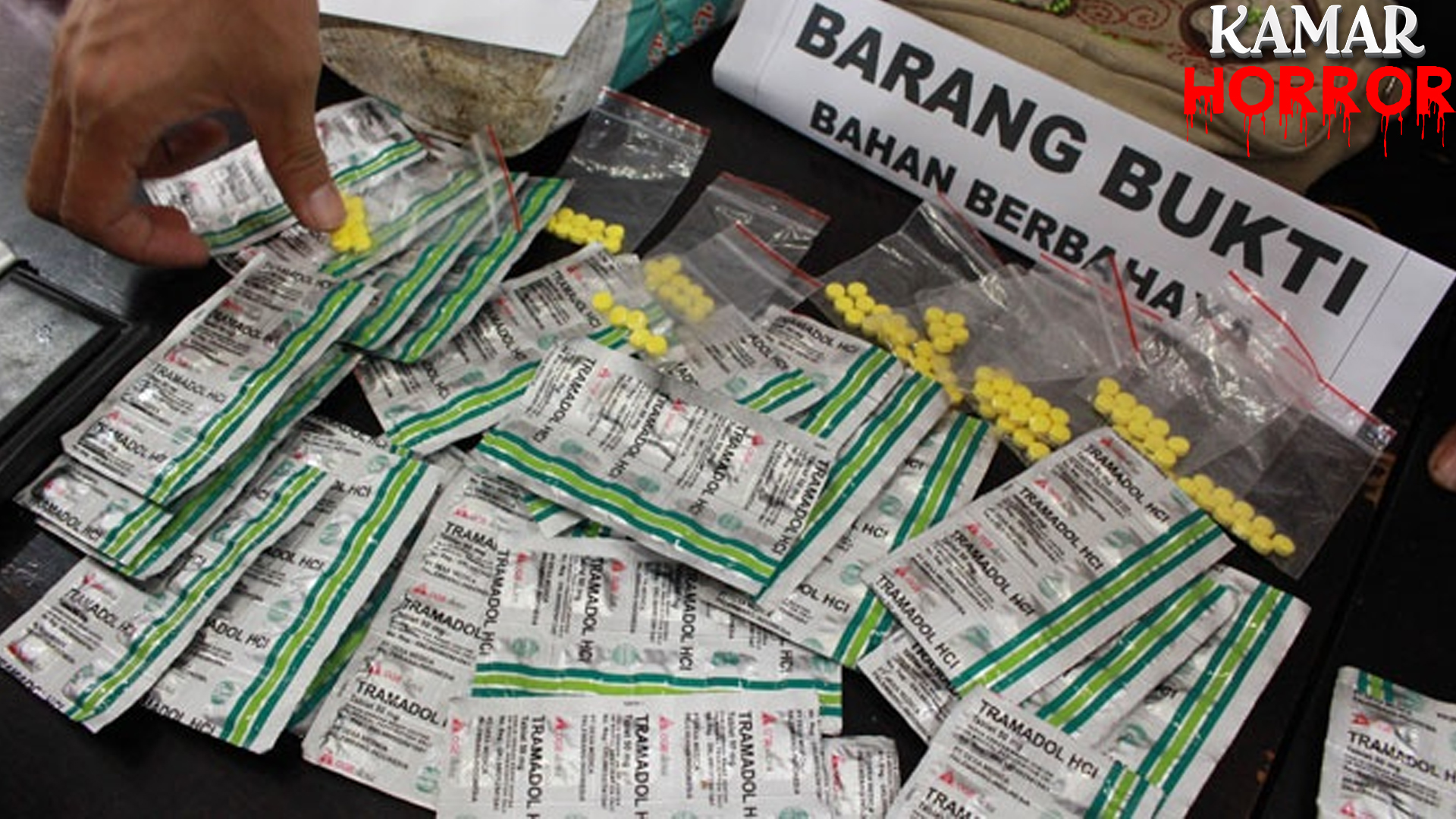 Polisi Grebek Cikande, Ratusan Tramadol Hexymer Disita!