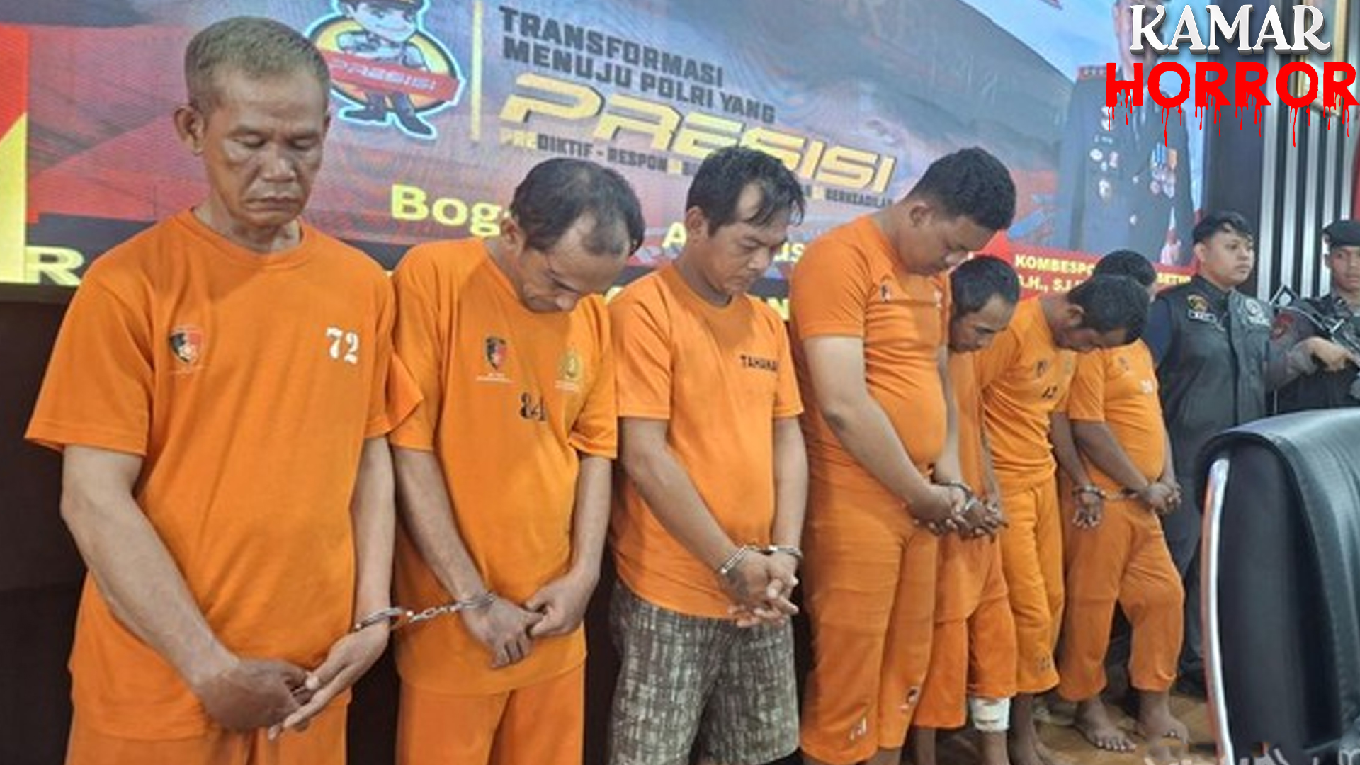 Polresta Bogor Baru Bekuk 6 Pencopet, 2 Ditembak Kabur