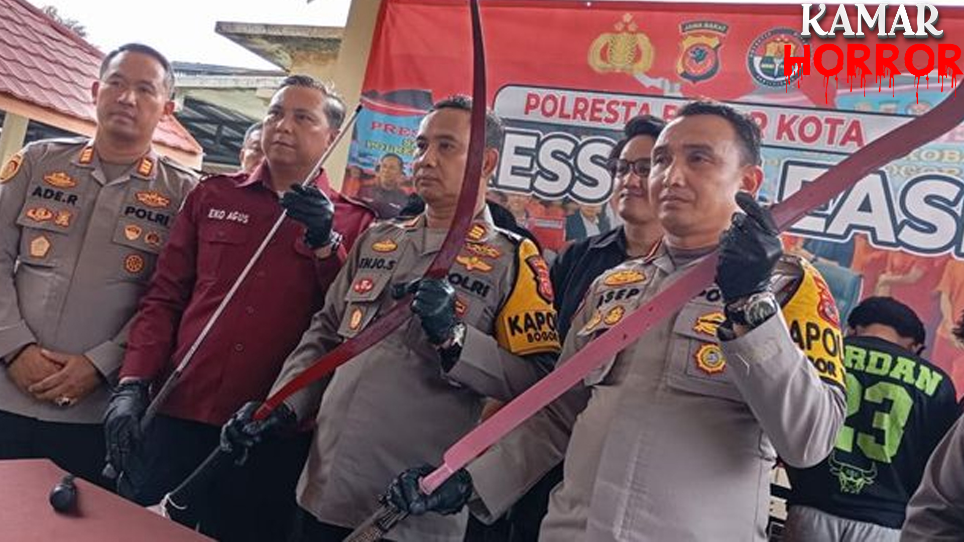 Konvoi Gangster Bogor Ricuh 5 Polisi Jadi Korban
