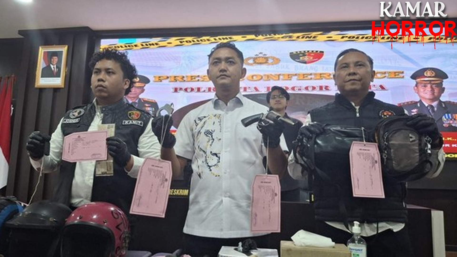 2 Pistol Rakitan Begal Bogor Warisan Baru Modus?