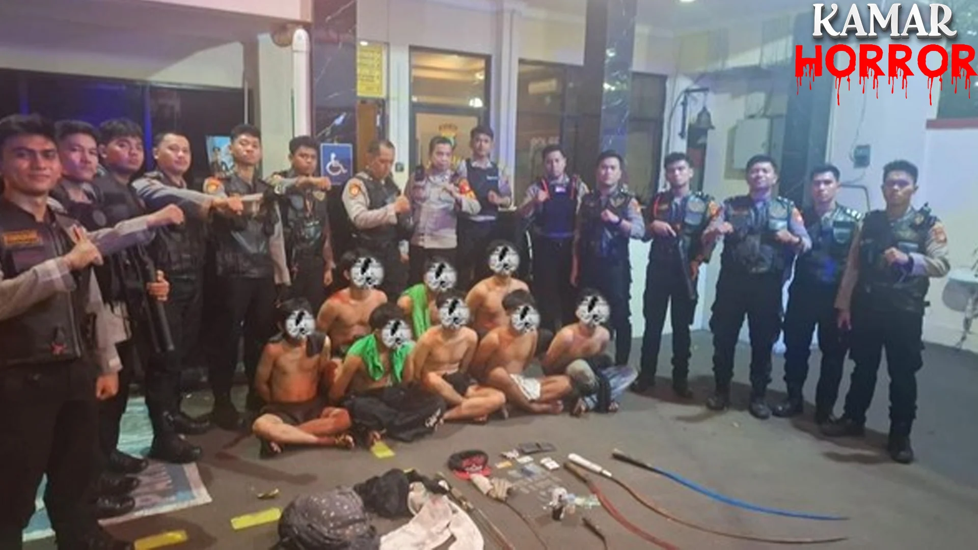 Jakpus 8 Pelaku Tawuran Aktif Ditangkap Polisi