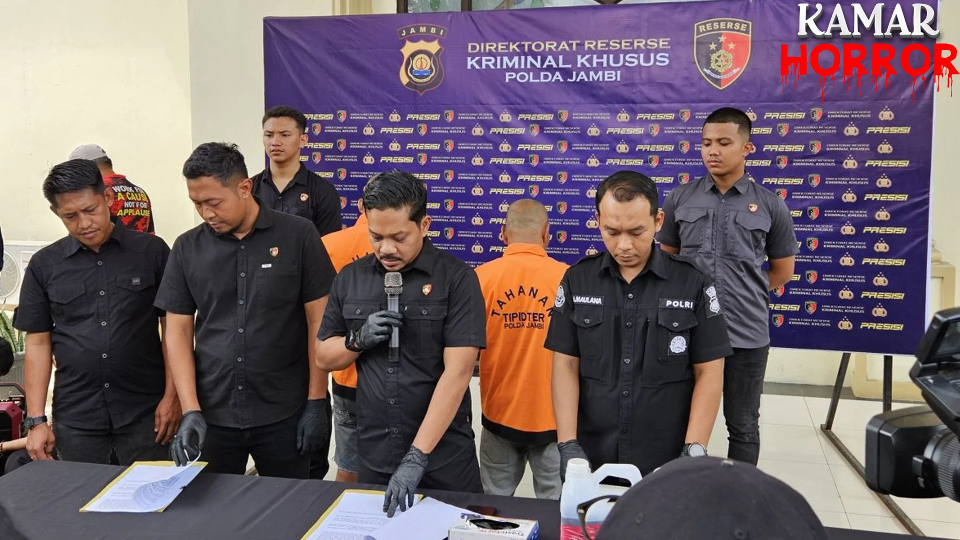 32 Ton BBM Ilegal! Baru Polda Jambi Sikat PT. NBS!