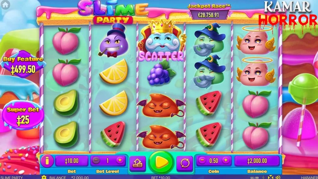 Slime Party Kombo Sistem 20 Gerakan Ability Resmi