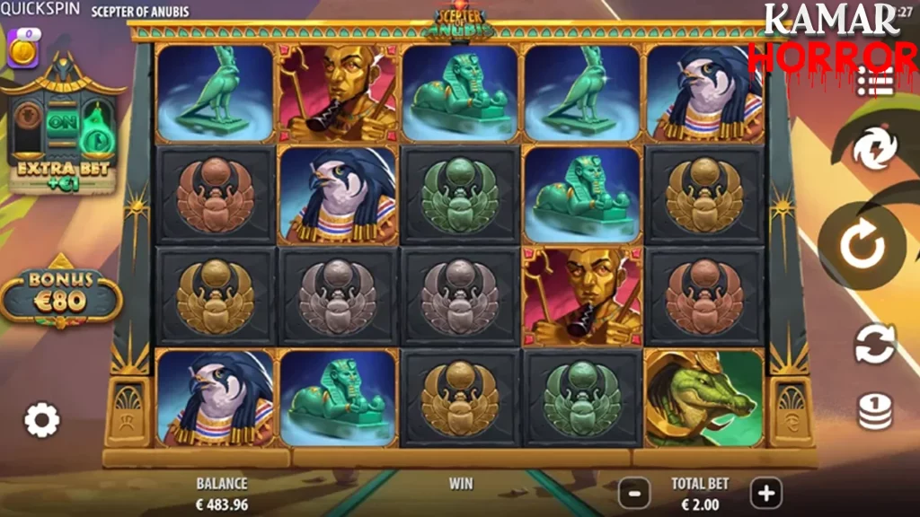 Petaka Scepter of Anubis, 12 Tongkat Jahat Panik